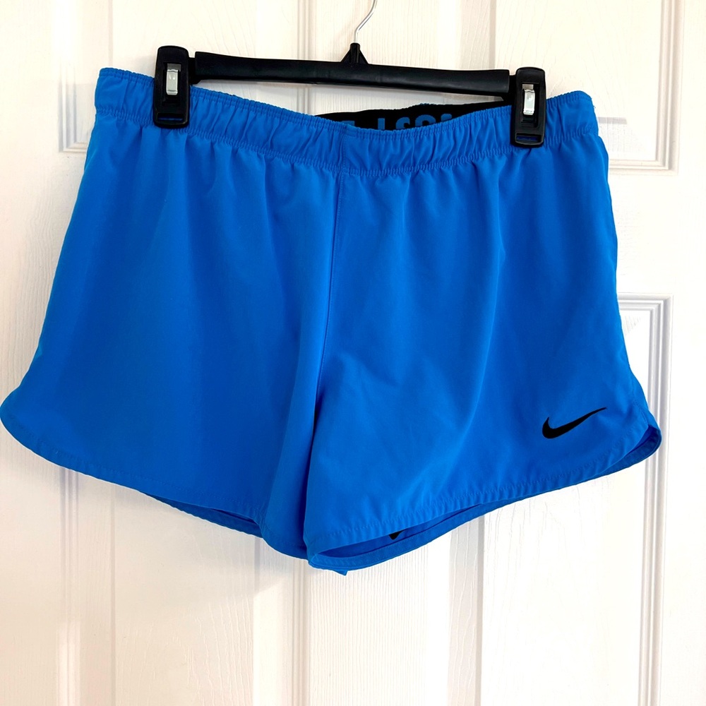 Nike Medium shorts with built in shorts underneath.